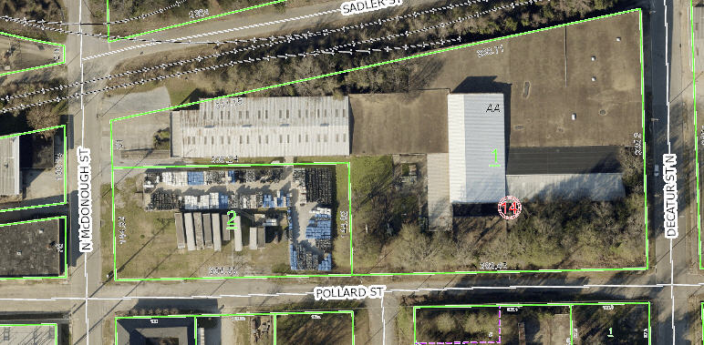 621 N. McDonough St. Warehouse & Dist. on 4 Acres